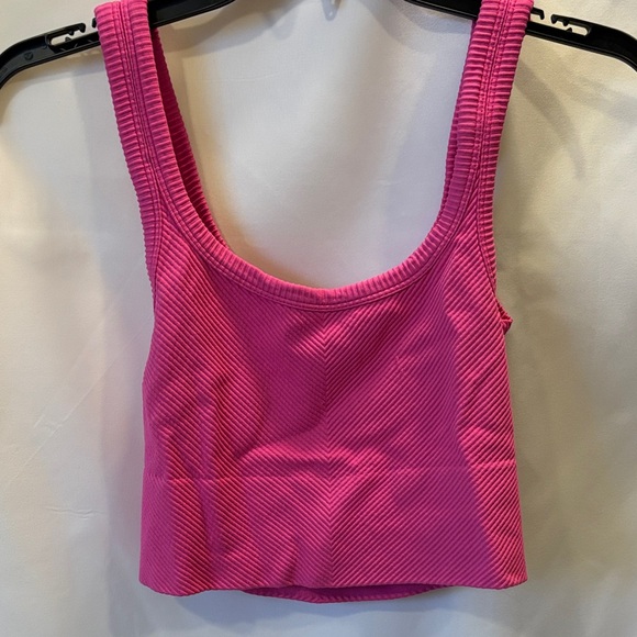 Robeez Bright Pink Ribbed Top - size Small - Picture 1 of 7